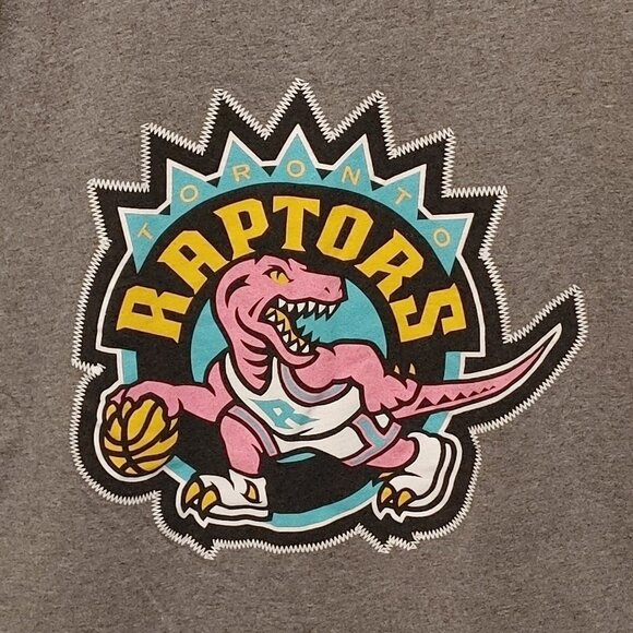 Mitchell & Ness Toronto Raptors T-Shirt Men's Size Medium - Picture 1 of 5